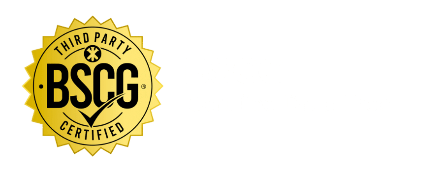 BSCG 3rd-Party Certified